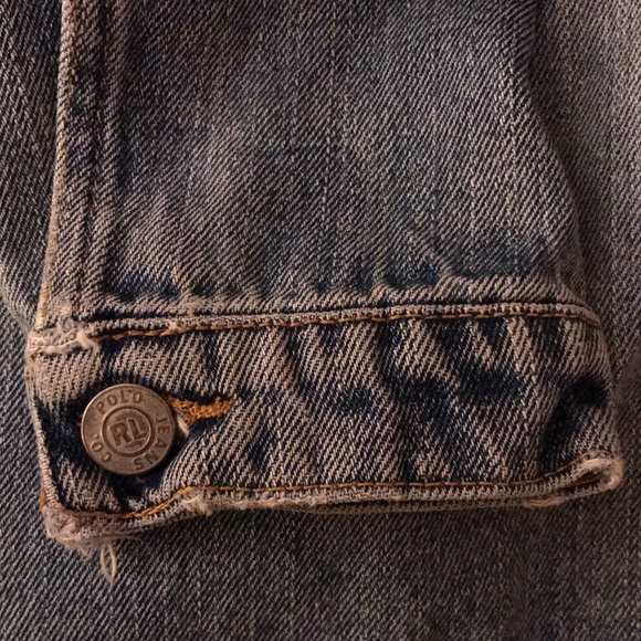 Petite Ralph Lauren cropped jean jacket - Picture 8 of 10